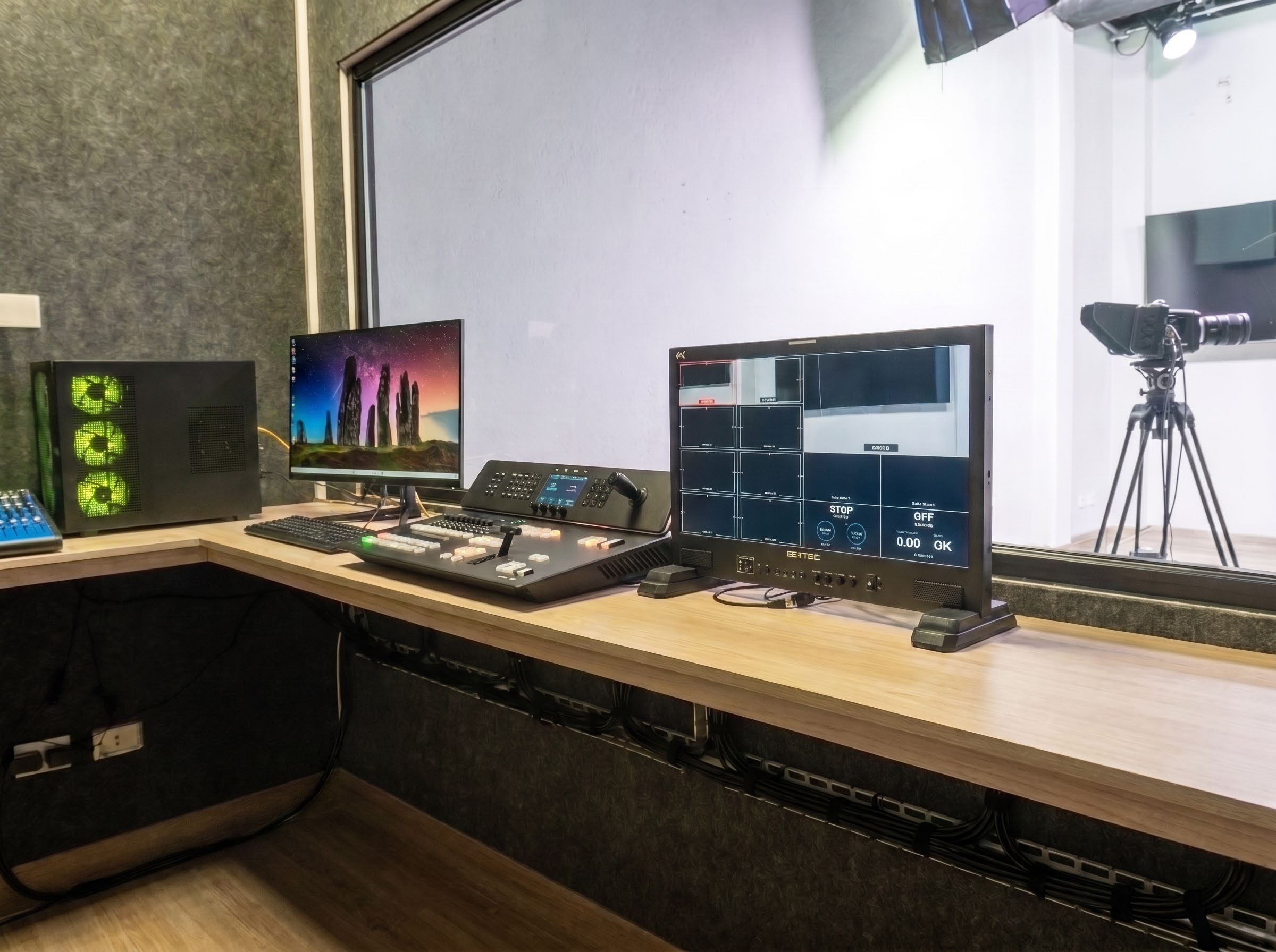 Cabina de Control y Producción Audiovisual