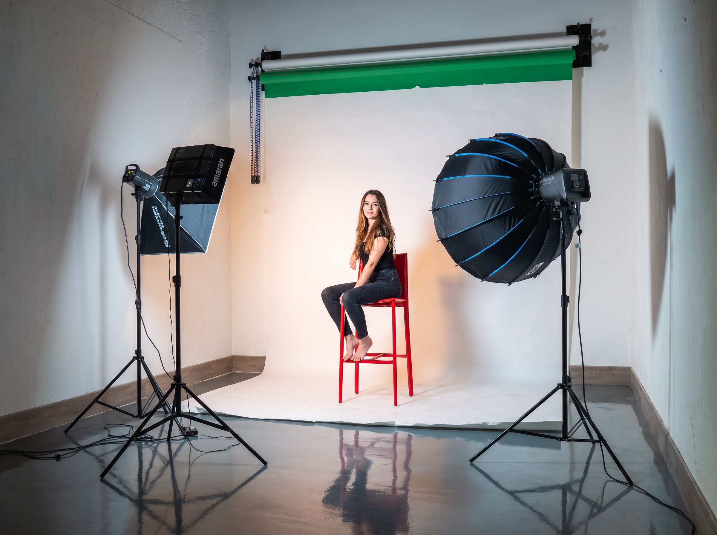 Sesión de Retrato en Set Fotográfico Bruma